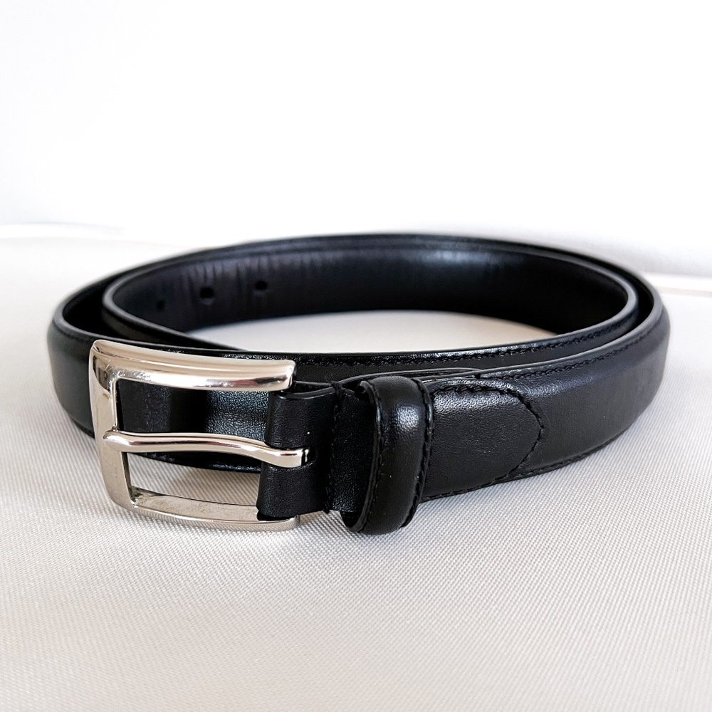 Polo Ralph Lauren Italian Leather Black Belt